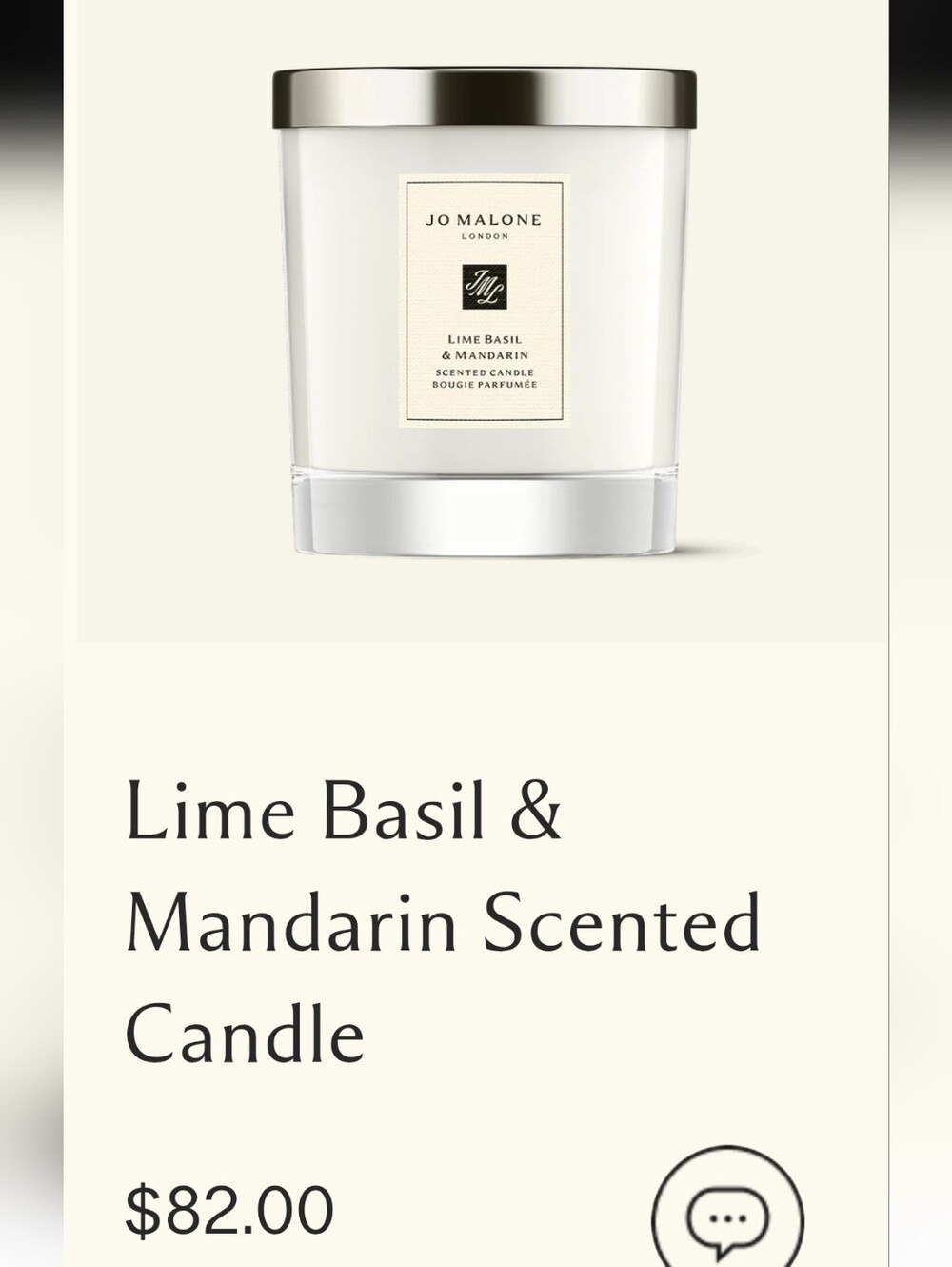Jo Malone Lime Basil & Mandarin Candle 200g - Picture 15 of 16